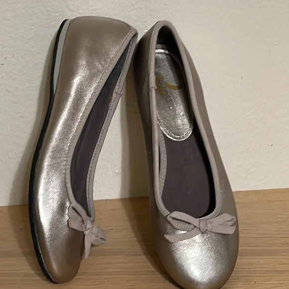 REPORT Pewter (golden silver) flats 7 - Picture 16 of 16